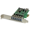 Tarjeta PCI Startech Adaptador PCI Express 7 Puertos USB 3.0