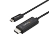Startech Adaptador USB-C a HDMI 4K 60Hz 2m Negro - Cable USB