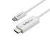 Startech Adaptador USB-C a HDMI 4K 60Hz 3m Negro - Cable USB