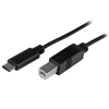 Startech Adaptador USB Type-C a USB-B Negro - Adaptador