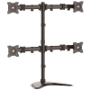 Startech Base Ajustable VESA 4 Monitores Hasta 27 pulgadas - Soporte Monitor