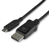 StarTech Cable Adaptador 1m USB-C a DisplayPort 8K 60Hz - Conversor USB