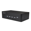 Startech Conmutador KVM 4 Puertos HDMI - 4K - Conmutador