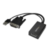 Startech DVI a DisplayPort Alimentado USB - Adaptador