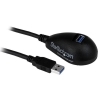 Startech Extensor USB 3.0 M-H 1.5m Negro - Cable USB