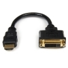 Startech HDMI Macho a DVI-D Hembra 20cm - Adaptador