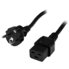 Startech Schuko CEE7 a IEC 320 C19 (2 metros) - Cable Alimentación
