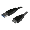 StarTech USB3AUB15CMS USB 3.0 A Macho/Micro B Macho 15 cm - Cable USB