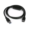 Startech USB3S2ESATA3 Adaptador USB 3.0/eSATA Disco Duro SSD 91cm Negro - Cable USB