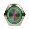 Switch DimasTech 19mm - LED Verde