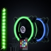 Talius Siroko Twin Pack Doble Aro RGB + Tira LED + Control Remote - Ventilador 12 cm