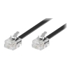 Wentronic RJ11 3m Negro - Cable Teléfono