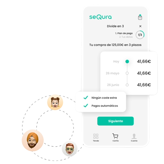 Sequra  3 pagos