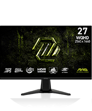 Monitor MSI MAG 275QF E20 27 pulgadas QHD 2K IPS 200Hz 0.5ms HDR AMD FreeSync Premium