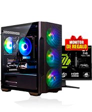 COOLPC PBMSI I - Ryzen 5 5500F / GeForce RTX 5060 8GB / 16GB / SSD 1TB / W11P + MAG 272F